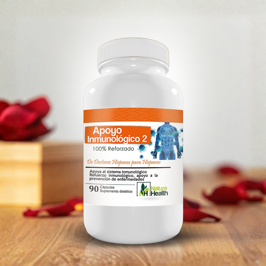Cápsulas Apoyo Inmunológico 2 - Apoyo para defensas y bienestar general