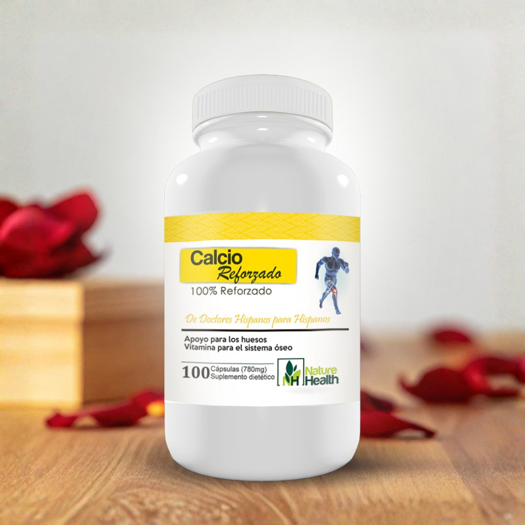 Cápsulas Calcio Reforzado - Apoyo para huesos y salud ósea