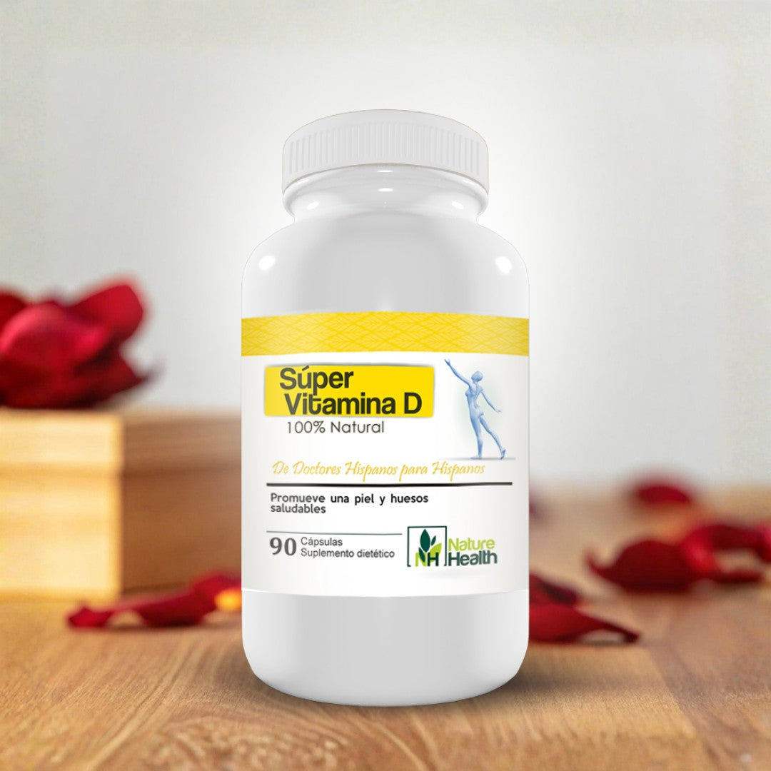 Cápsulas Súper Vitamina D - Apoyo para huesos e inmunidad