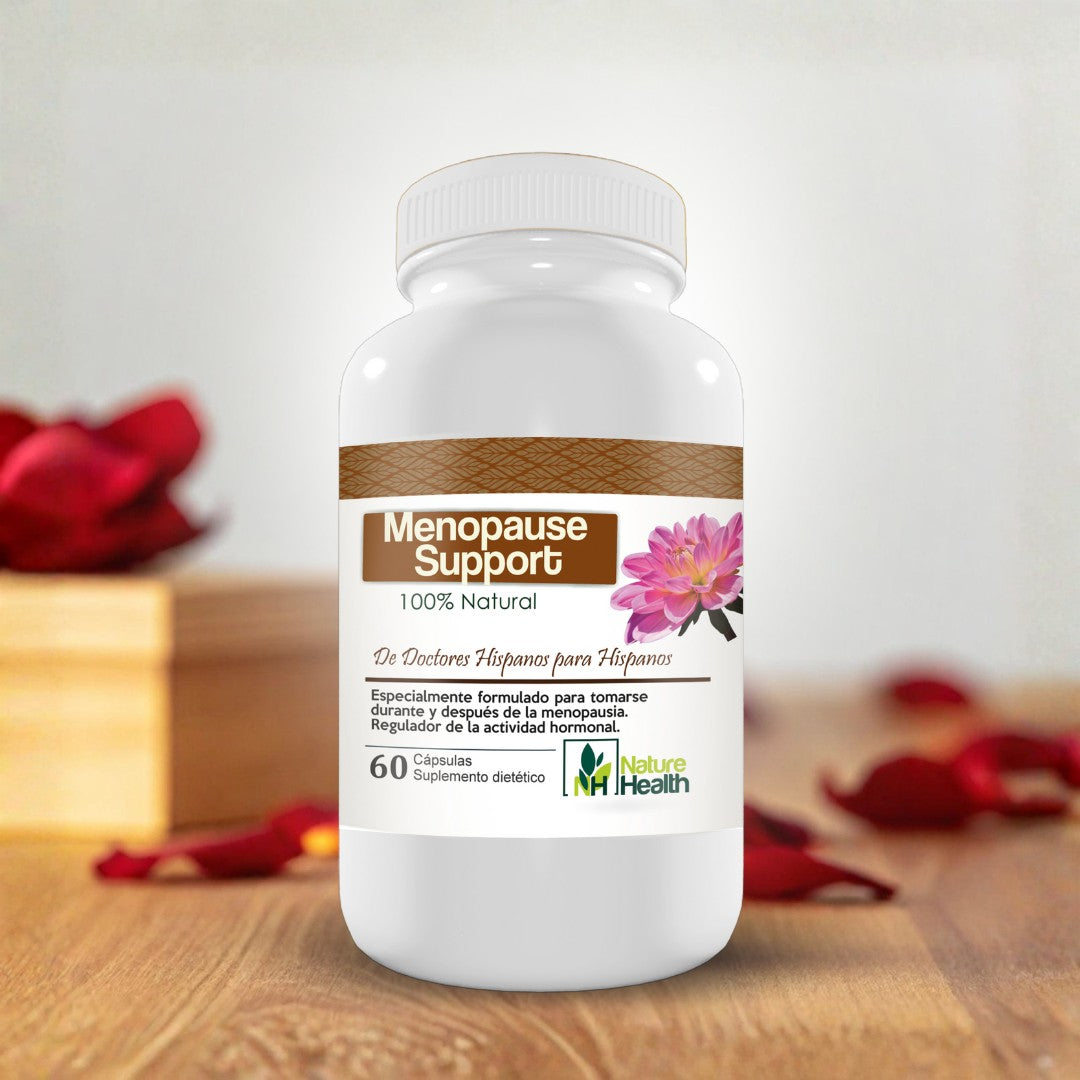 Cápsulas Menopause Support - Apoyo para bienestar femenino en la etapa de la menopausia
