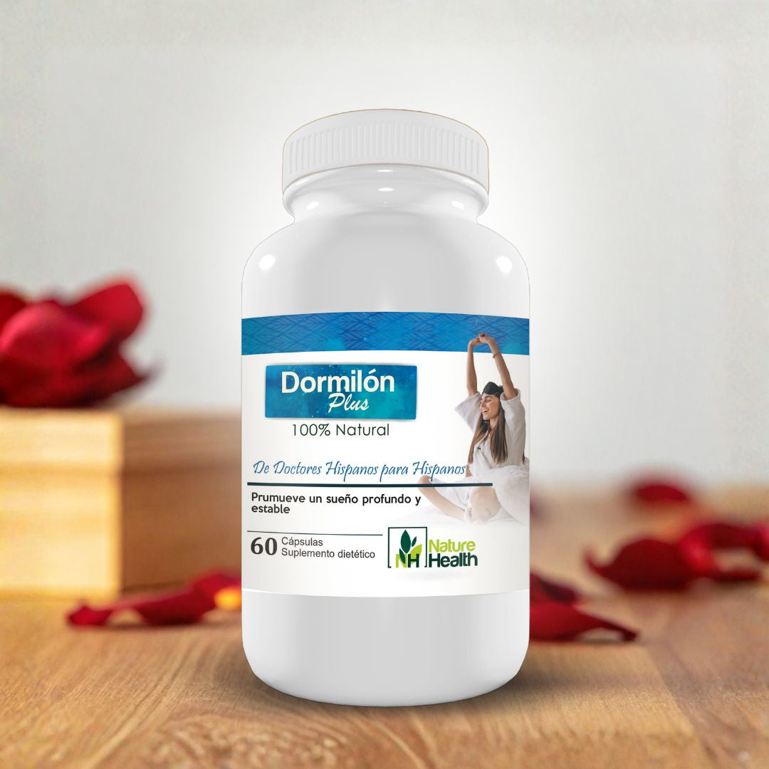 Cápsulas Dormilón Plus - Apoyo para el estrés, la relajación, el descanso y el bienestar emocional