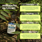 Gotas Relajante con Valeriana, - Apoyo para el estrés, la relajación, el descanso y el bienestar emocional